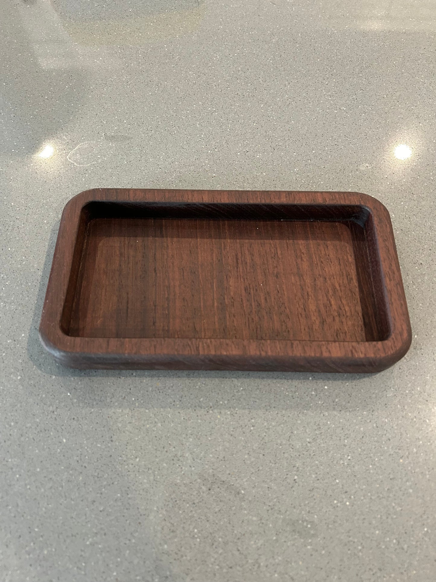 Decorative Hardwood Catch-all Tray