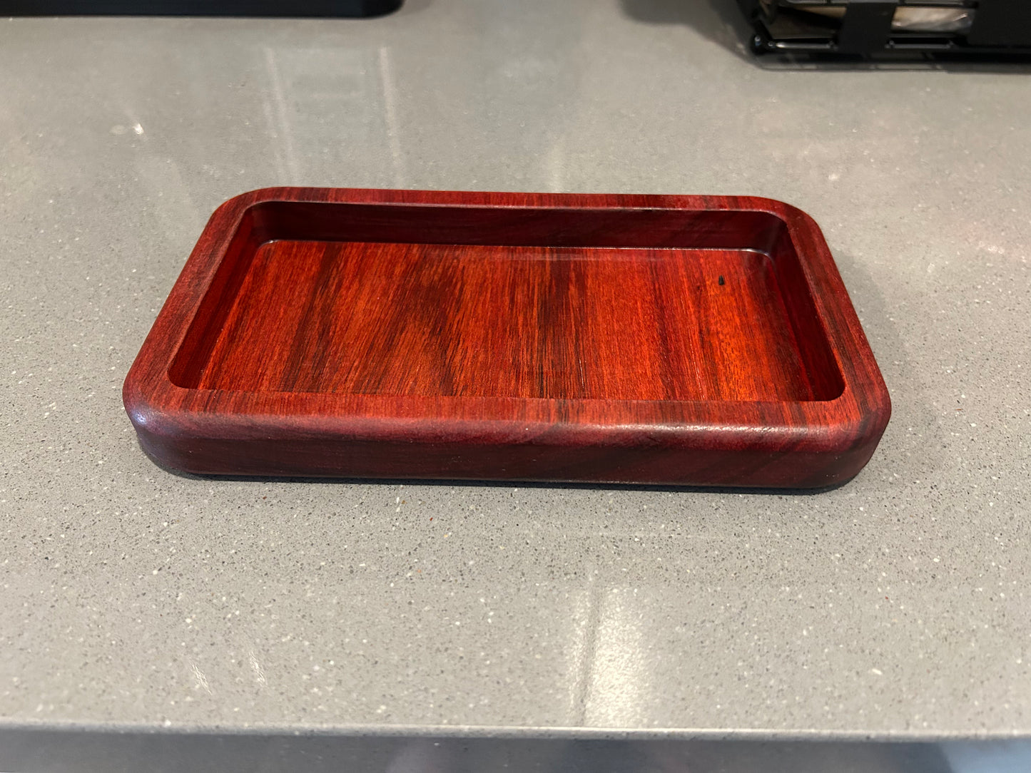 Decorative Hardwood Catch-all Tray