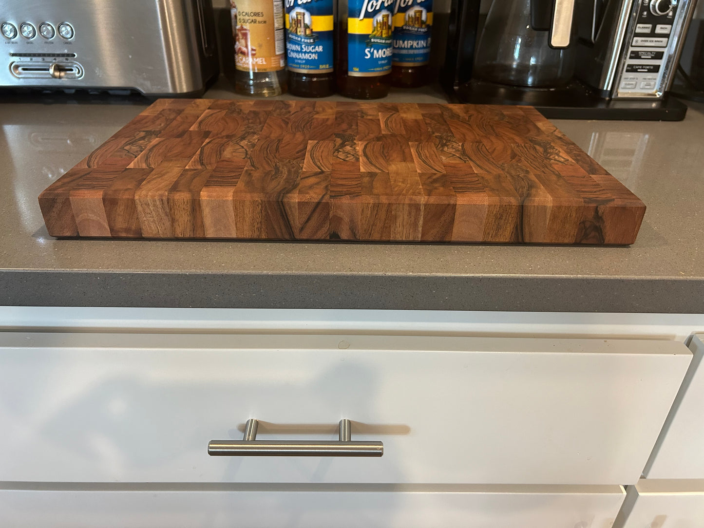 Beautiful Orchard Walnut End Grain Cutting Board