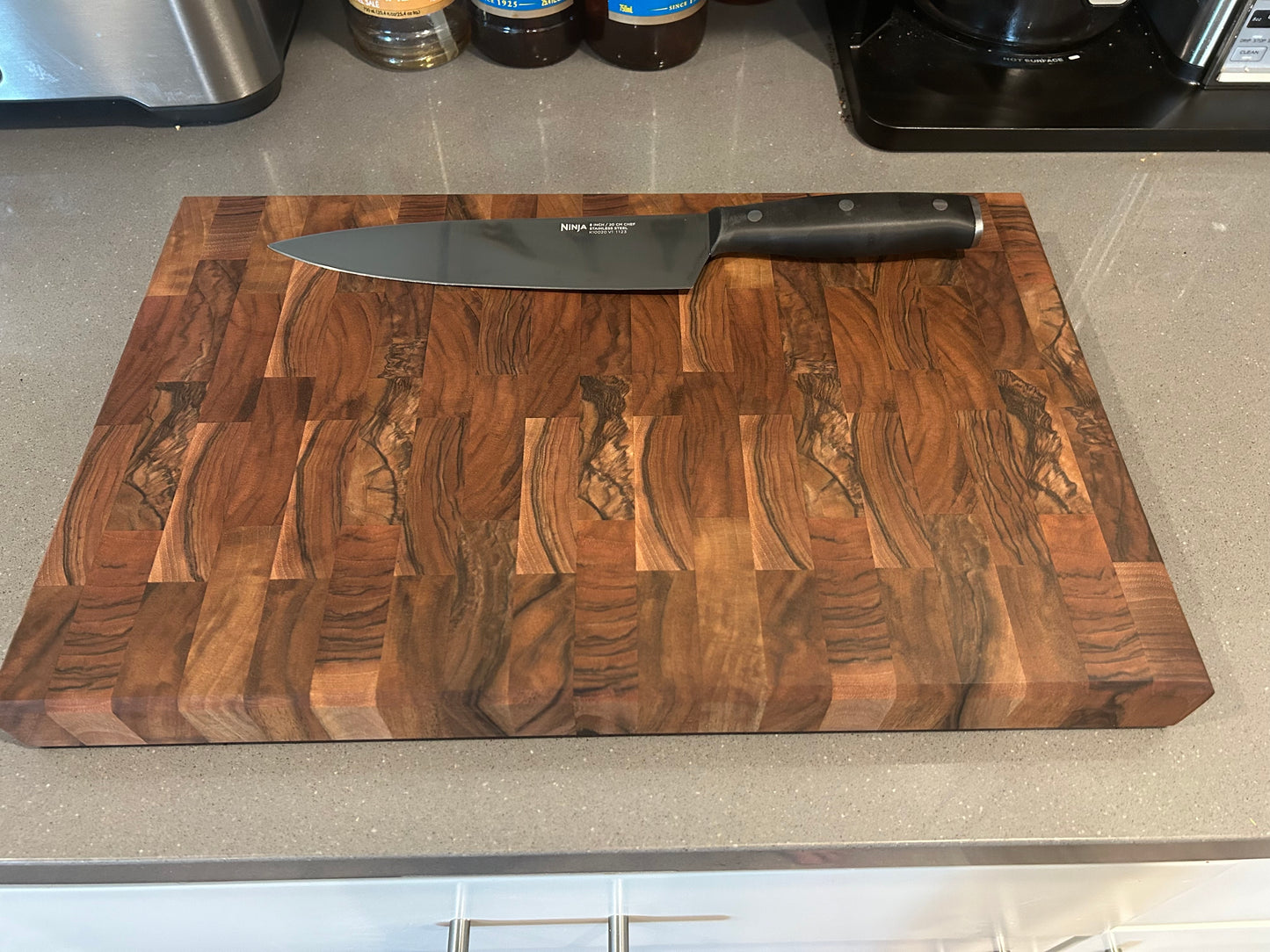 Beautiful Orchard Walnut End Grain Cutting Board