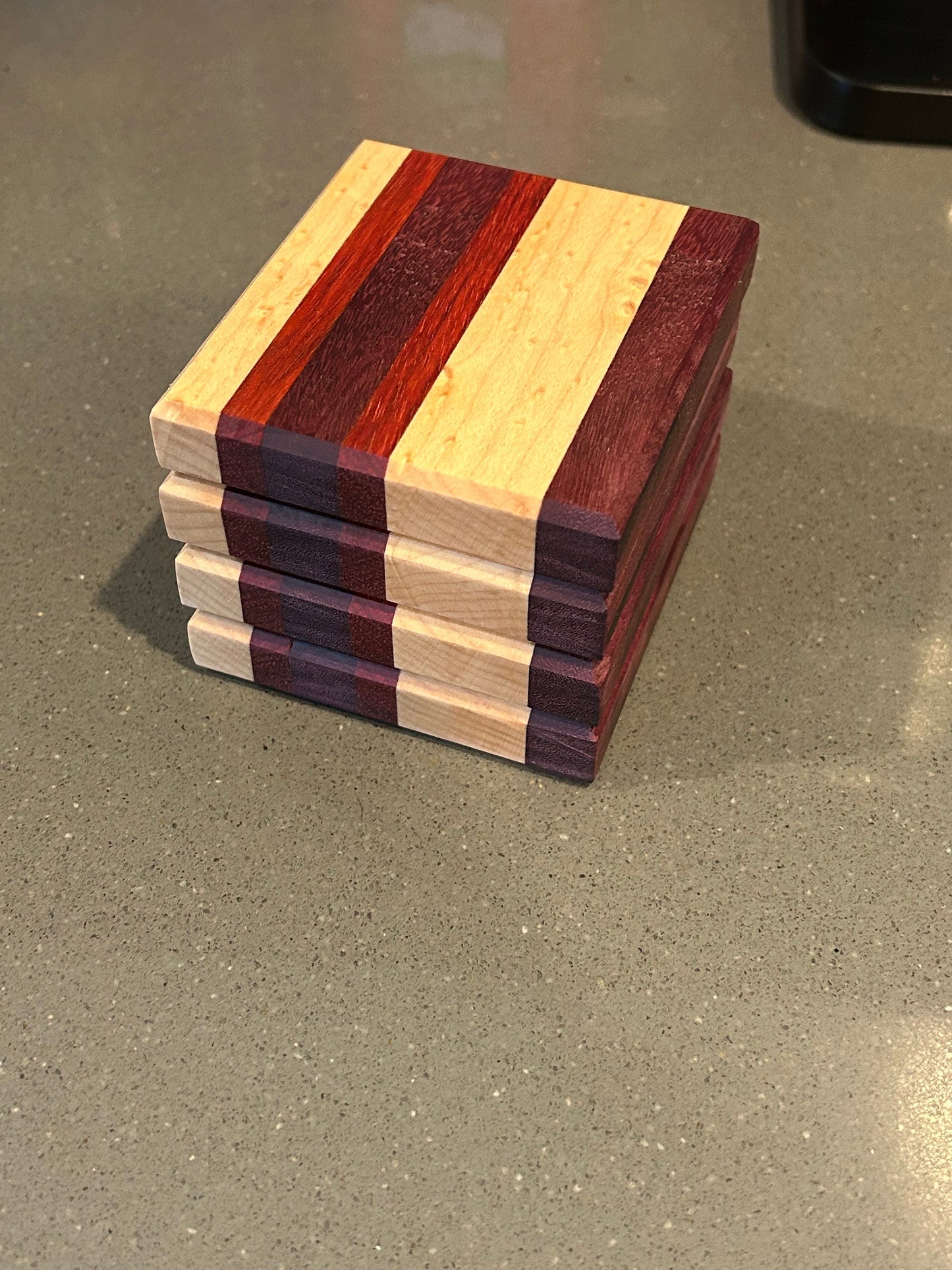 Exotic Hardwood Coasters