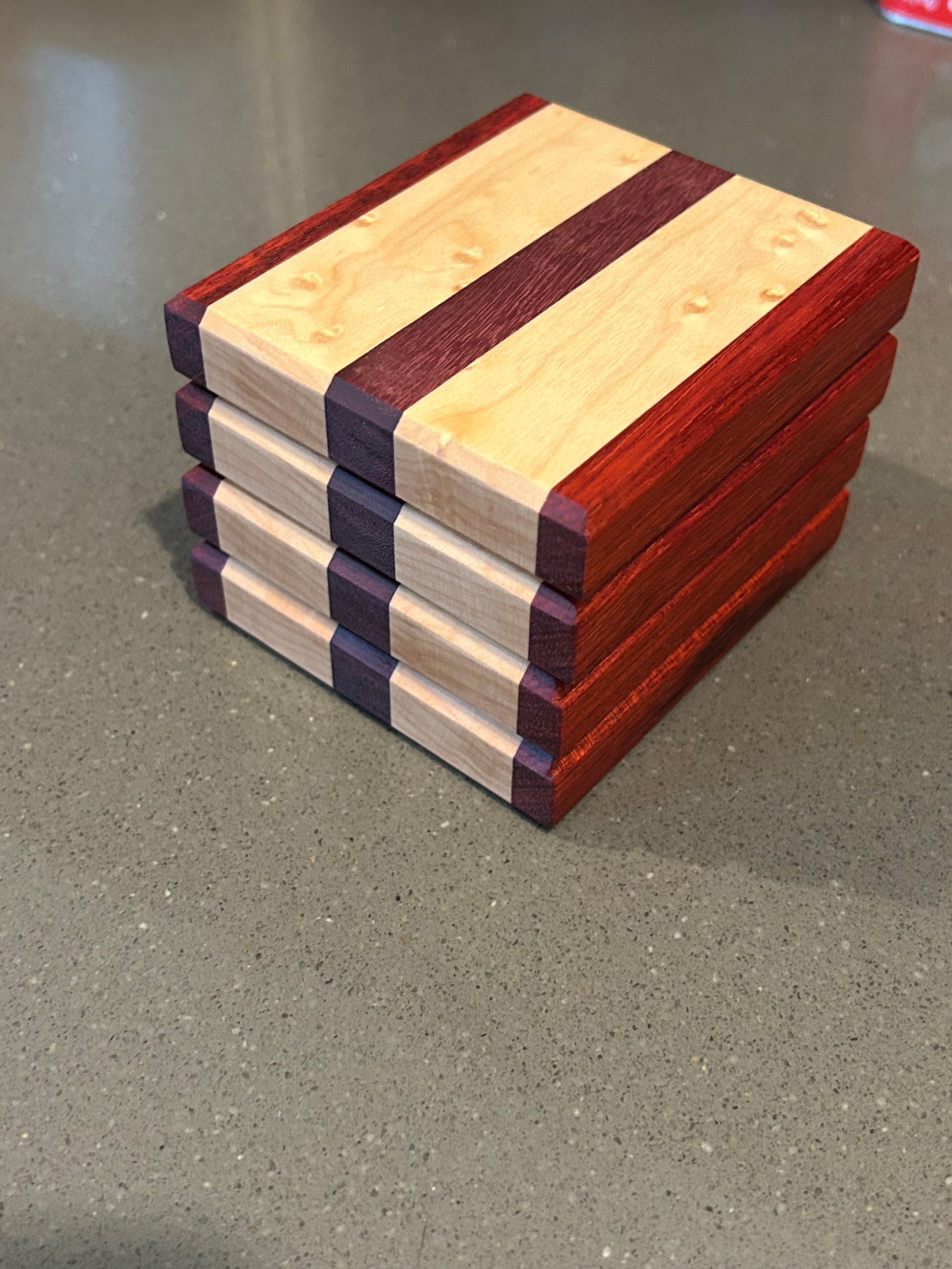 Exotic Hardwood Coasters