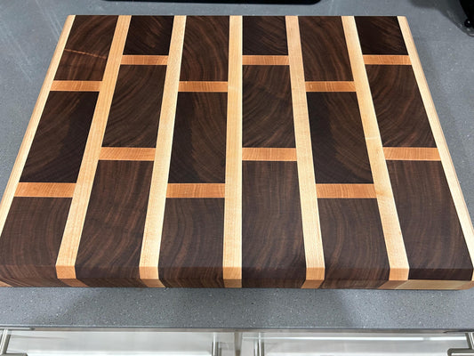 Beautiful Brick Pattern Cutting Board