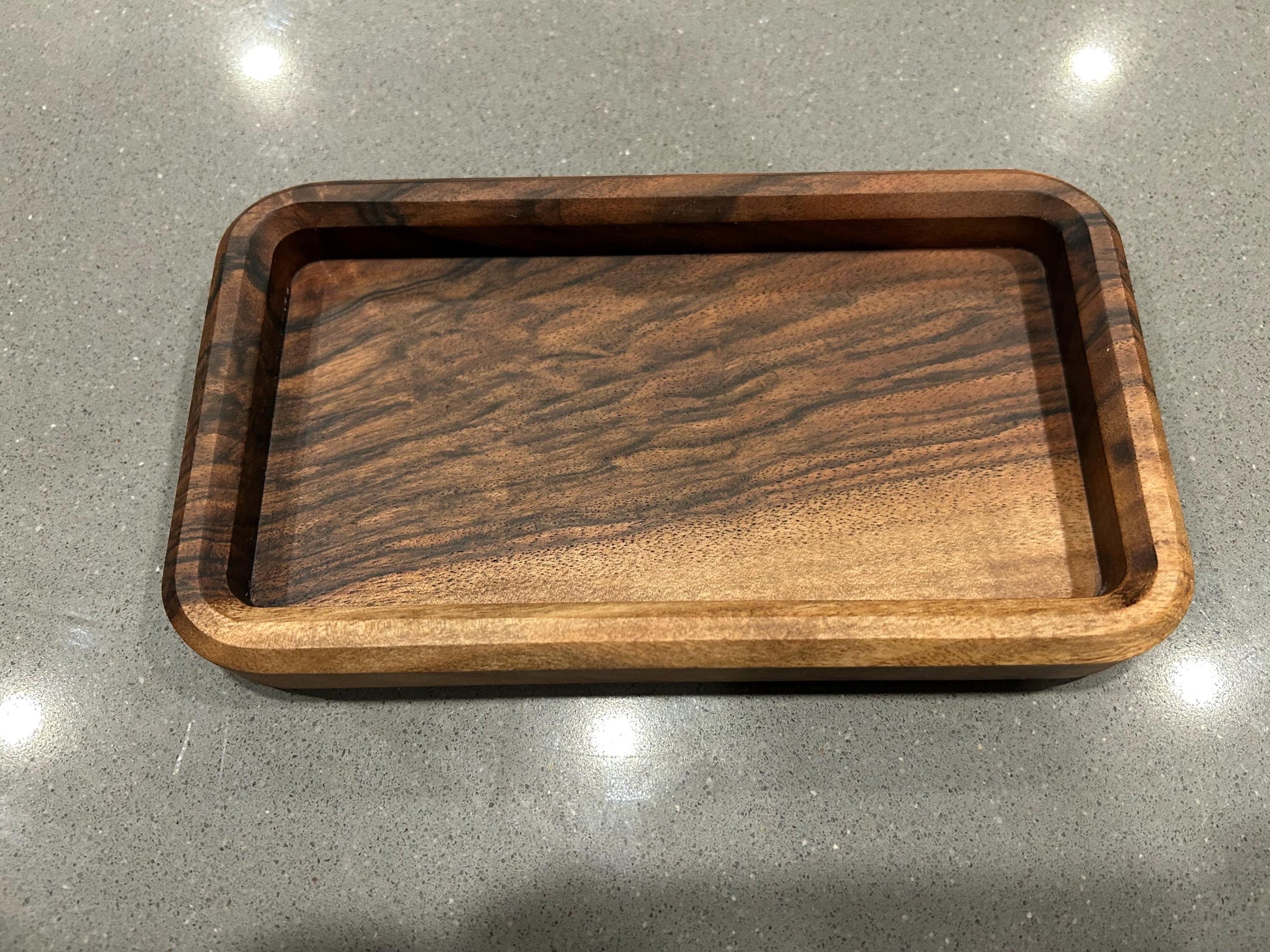 Beautiful One-of-a-Kind Orchard Walnut Catch-All Tray