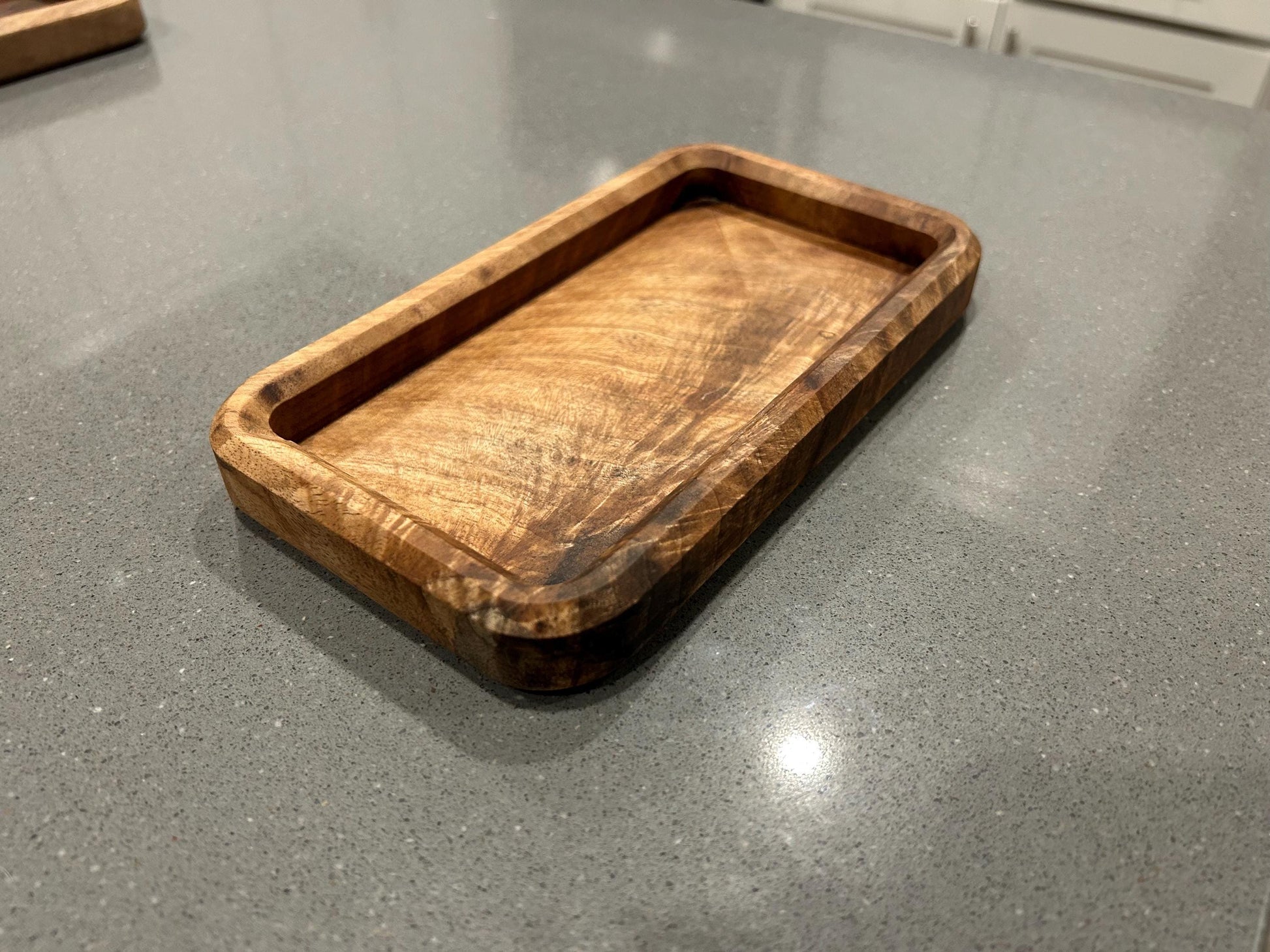 Beautiful One-of-a-Kind Orchard Walnut Catch-All Tray